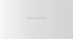 Desktop Screenshot of boschettodecorazioni.it