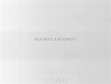 Tablet Screenshot of boschettodecorazioni.it